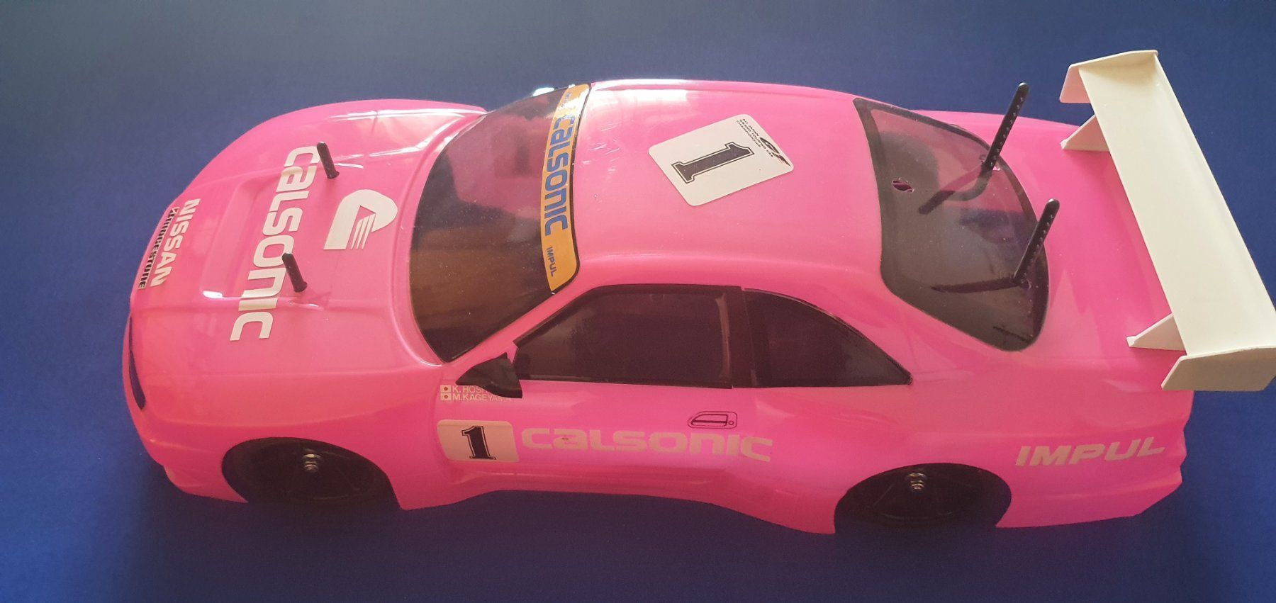Tamiya Modellismo RC: Tamiya TA03F CHASSIE MIT NISSAN KARRO – Usato da Burgdorf venduto da schlange034