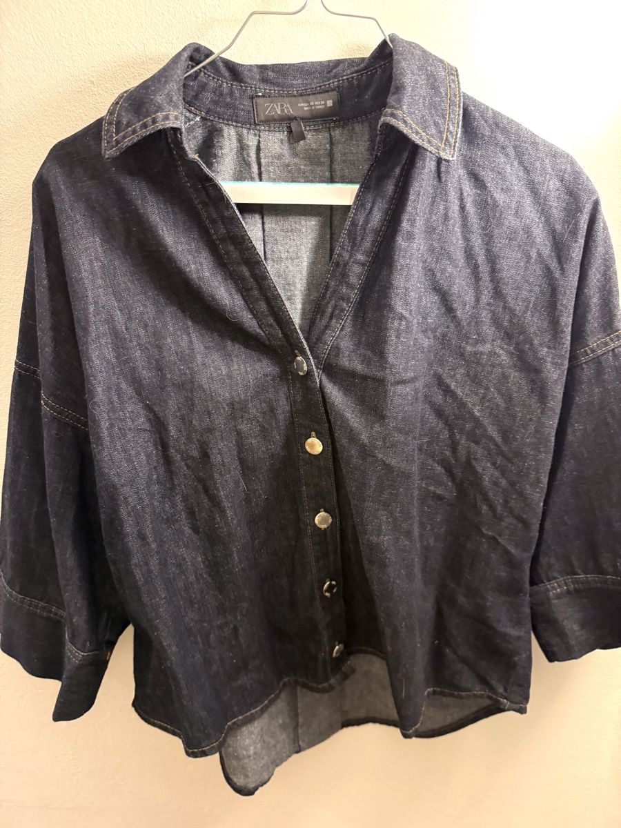 Zara Blusen: Jeansbluse – Neu (gemäss Beschreibung) aus Zürich von rim_x228