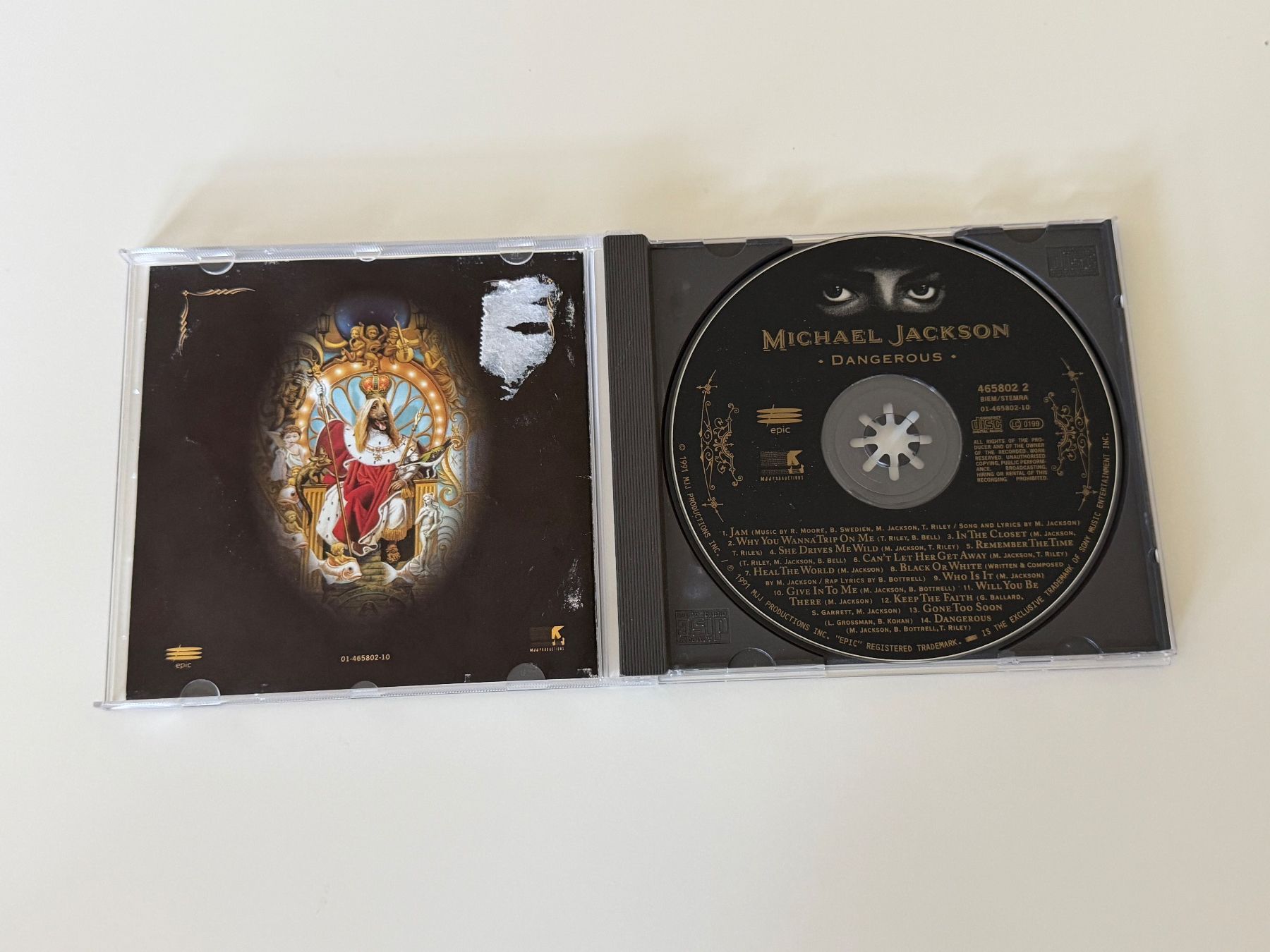 CDs: Michael Jackson Dangerous CD – Gebraucht aus Altstätten SG von sheamus 1