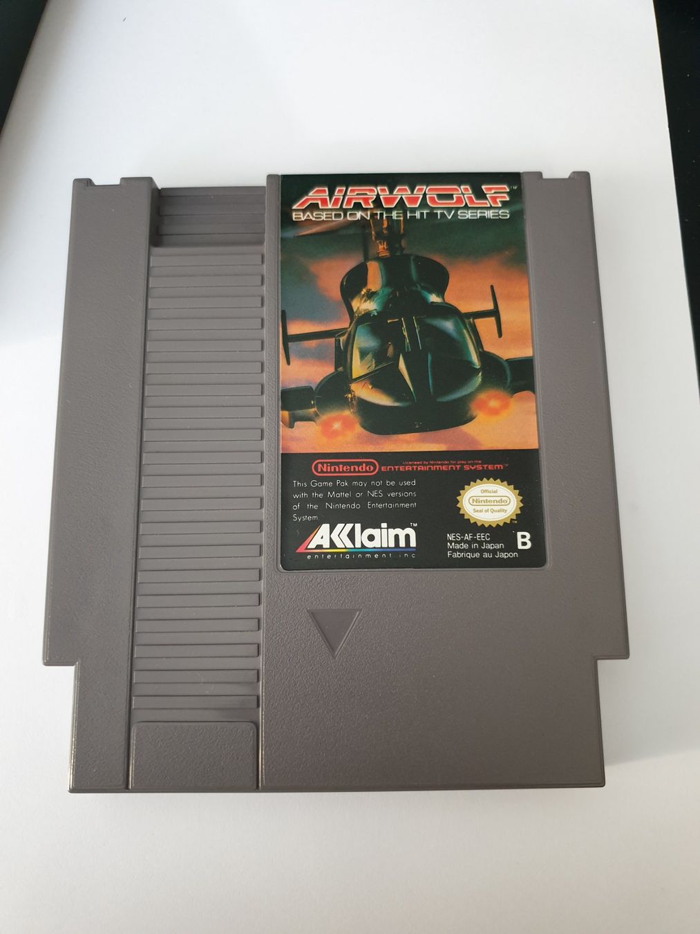 Nintendo Giochi: Airwolf / Nintendo / NES – Usato da Rain venduto da Laupia