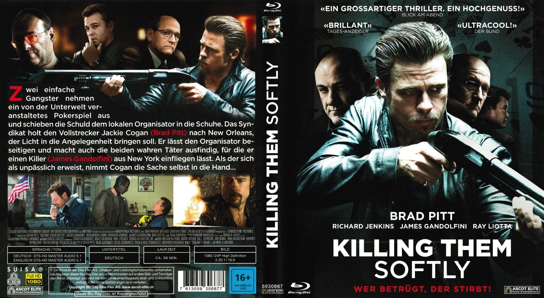 Tous les DVDs: Blu-Ray - Killing Them Softly – D'occasion à Langnau am Albis par MediaRescuerKeLoX