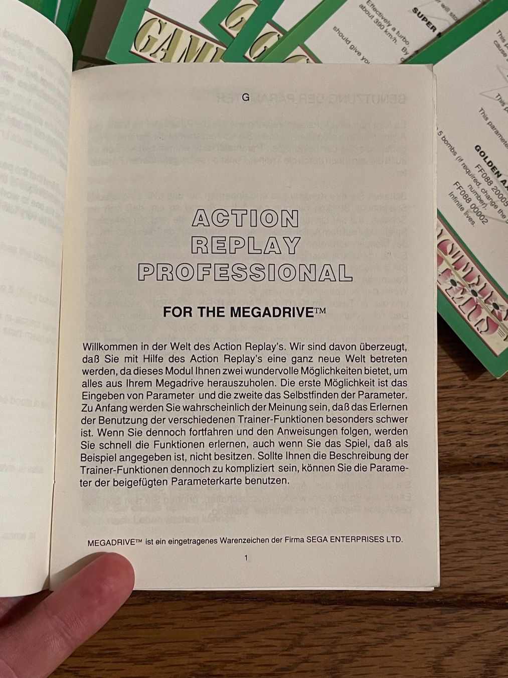 Sega Giochi: Action Replay Pro Version Sega Megadrive Spiele Cheat Kon... – Nuovo (secondo la descrizione) da Zuerich venduto da Dorsi 4
