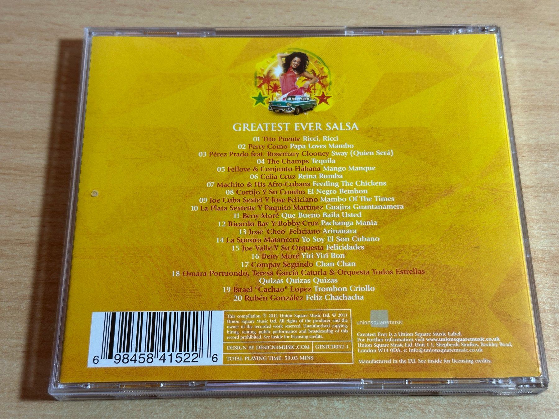 CD: Various - Greatest Ever Salsa - 3 CD – Usato da Rikon im Tösstal venduto da Alpenmutz 3