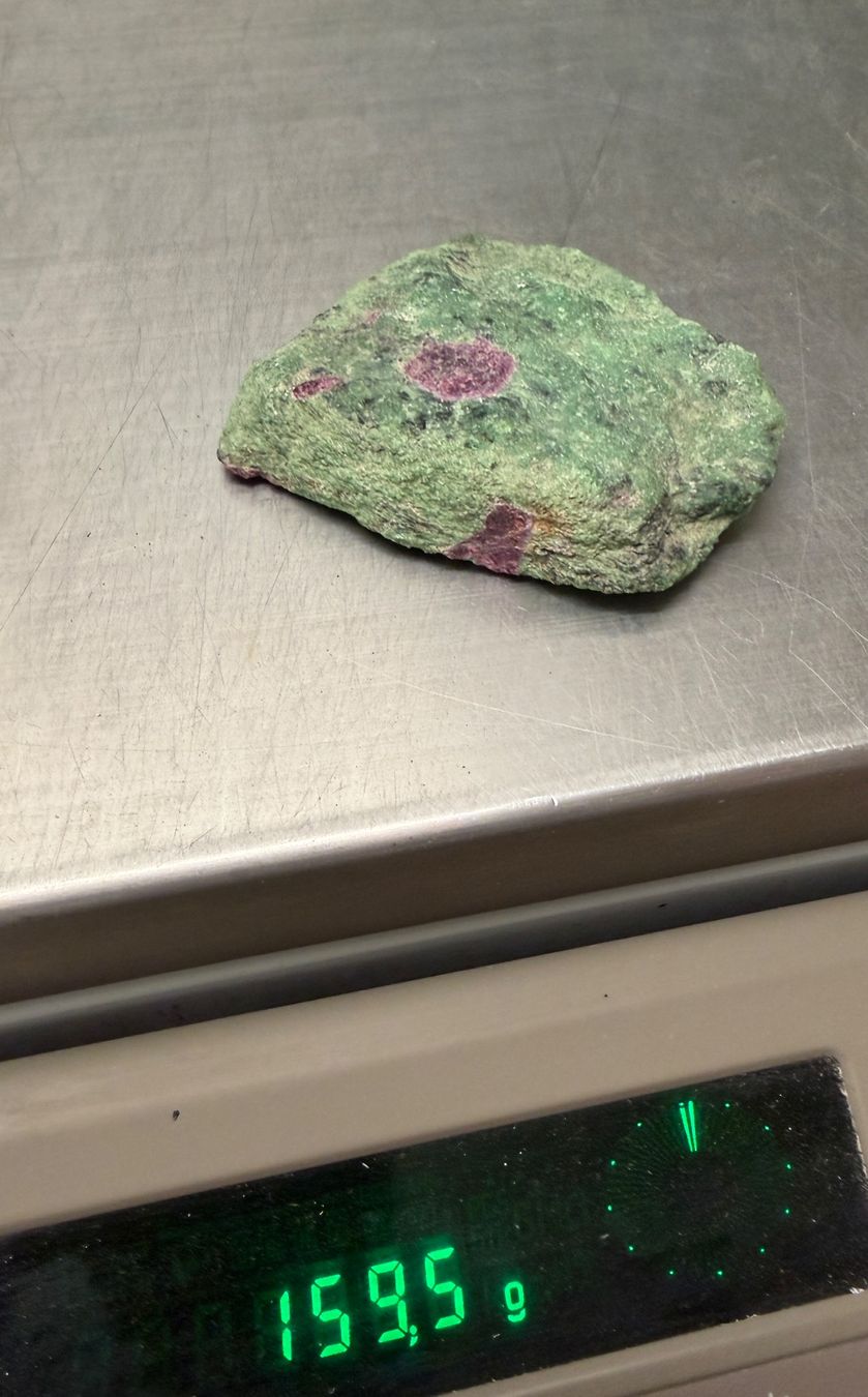 Minerali & Pietre curative: Zoisit-Rubin Rohstein, 159.5g – Usato da Nussbaumen AG venduto da olitech5415 2