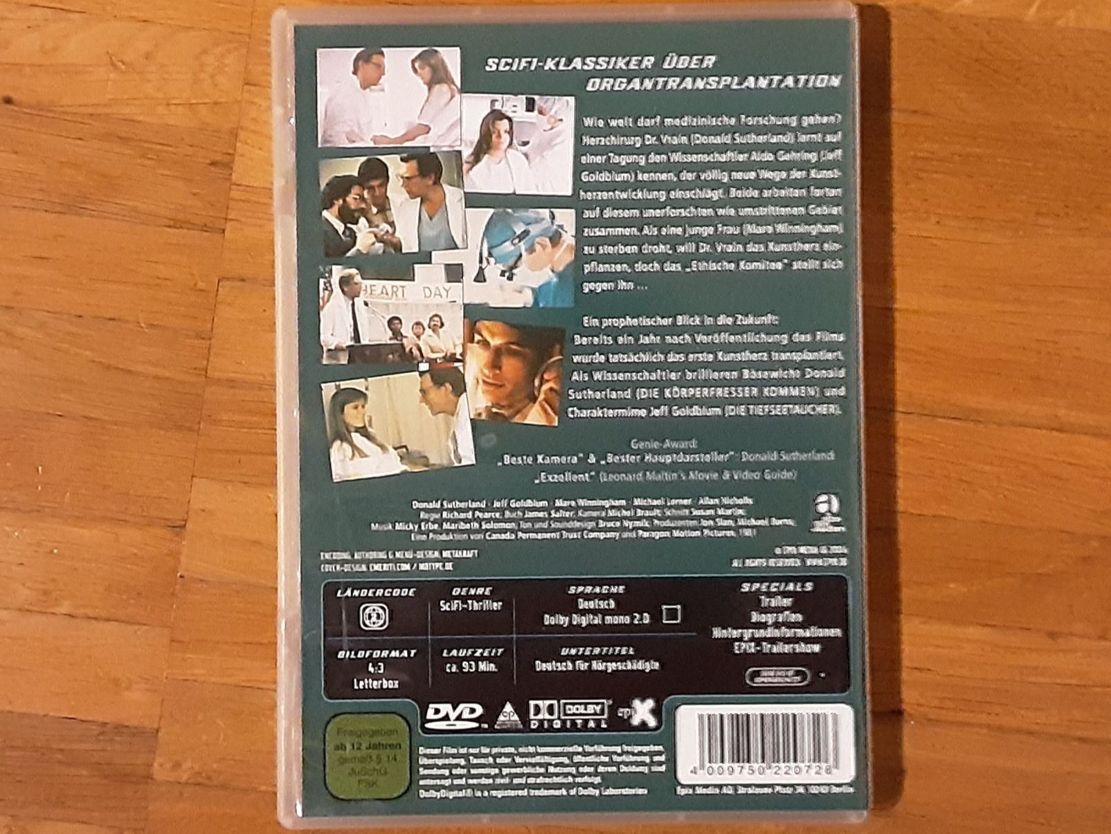 Tutti i DVDs: Threshold - Halbgötter in Weiss – Usato da Wallisellen venduto da Sawr 1