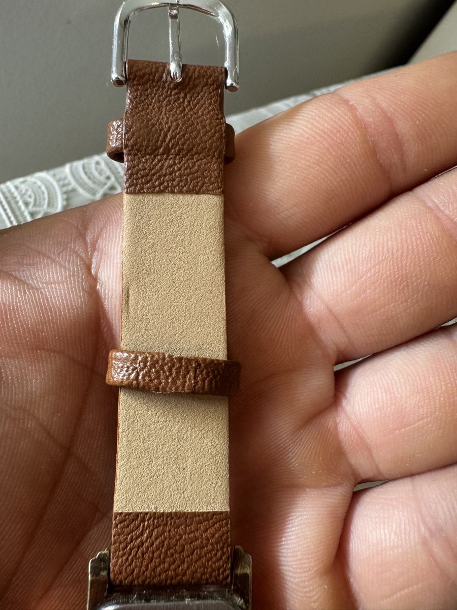 Uhren: MT Classic Rectangular Watch, Brown Strap – Gebraucht aus Gerlafingen von naj_vj8s 6