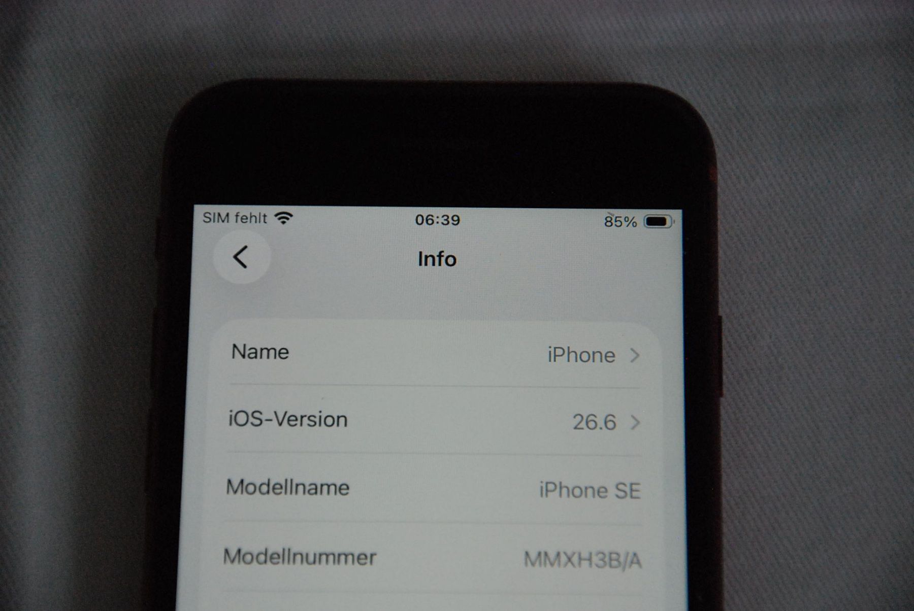 Apple Telefoni cellulari / Smartphones: Iphone SE 2022 Rot 64 GB – Usato da Biel/Bienne venduto da Mauler03 3