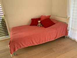 Bett weiss, 120x200