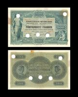 500 Franken Banknote Schweiz Serie 1 (Replica)