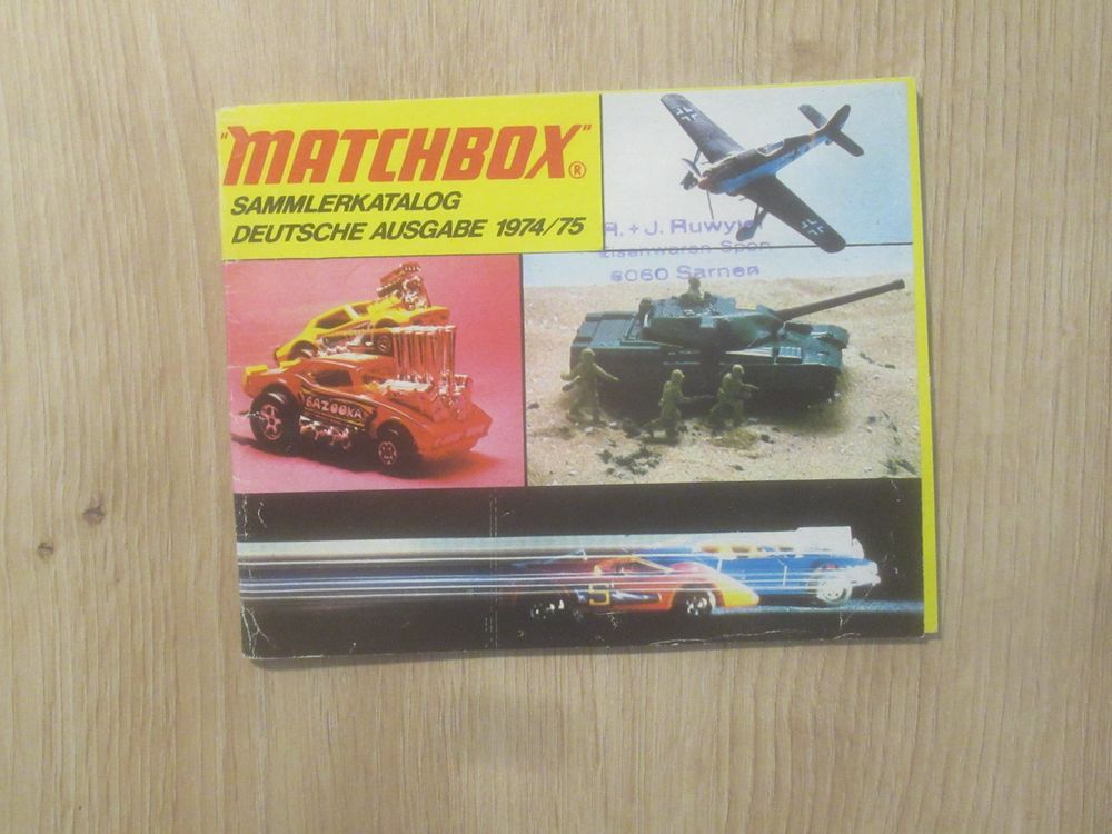 Matchbox Modellkatalog 1975/1975 (Neu (gemäss Beschreibung)) in für CHF ...