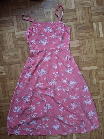 Robe d'été à fleurs rose Gap
