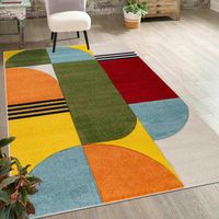 TOP PREIS 🔆 XXL 180x250 Teppich Multicolor modern NEU