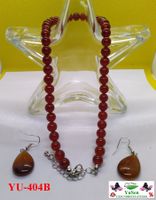 Halskette Agate Set