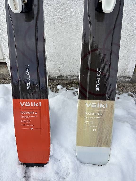 Sci: Ski Völkl freeride100eight W 173cm  – Usato da Veyrier venduto da F000r 3