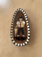 Keramikschälchen handbemalt / Anke-/Käseplättli / Dekoration