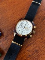 Montre Briston Chrono Clubmaster Gold