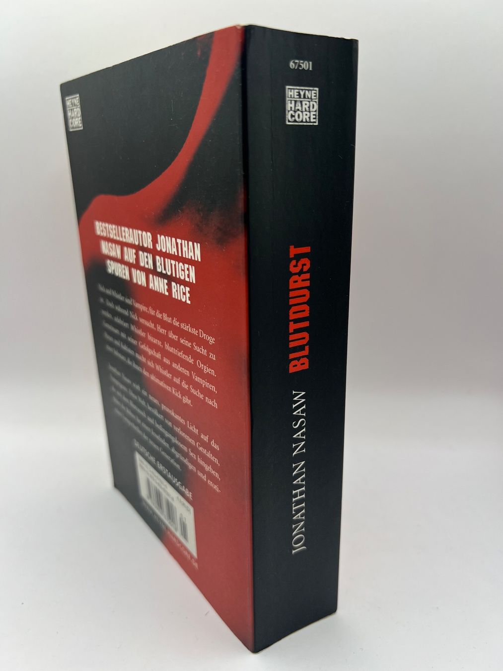 Libri: 📖 BLUTDURST Thriller Jonathan Nasaw – Nuovo (secondo la descrizione) da Vaduz venduto da NotNeeded 2
