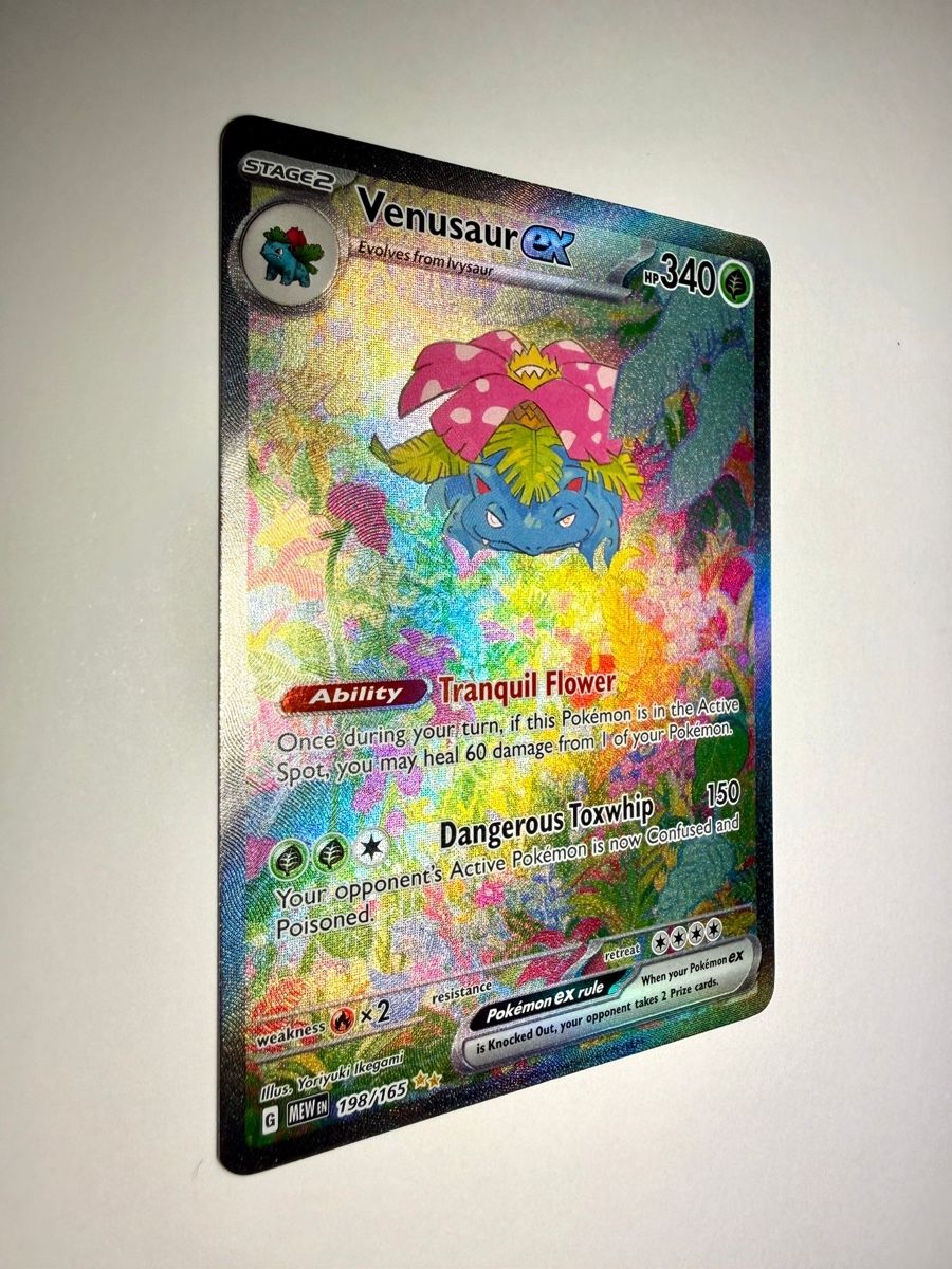 Pokémon Carte collezionabili: Pokémon MEW Venusaur ex 198/165 EN – Nuovo (secondo la descrizione) da Läufelfingen venduto da Seraphim13 1
