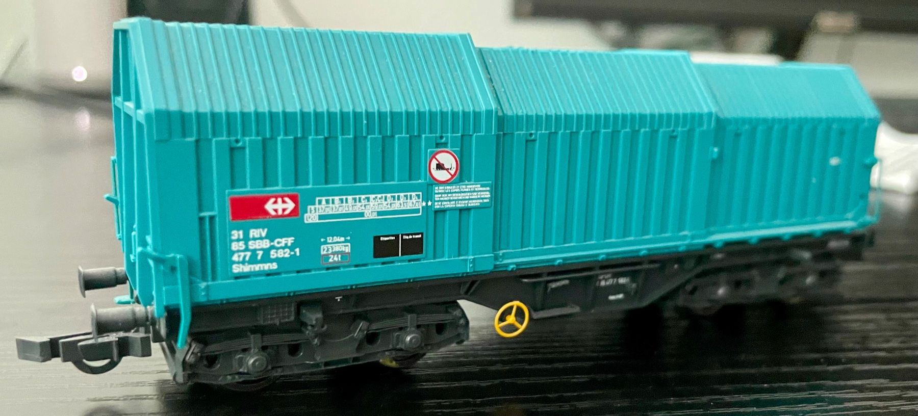 Roco Modellini di ferrovie: Roco SBB Coilwagen 46770, H0, OVP – Usato da Bern venduto da schm1969