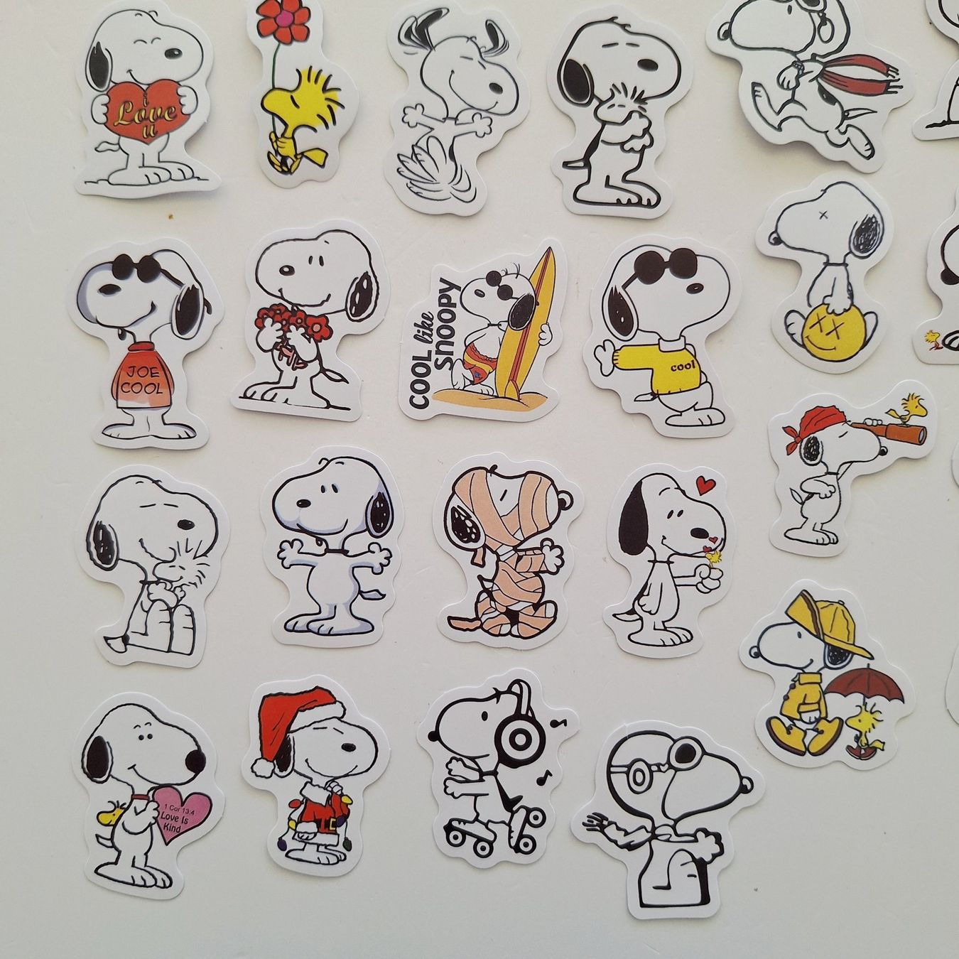 Sticker: 50 Aufkleber Sticker - Snoopy – Nuovo e nell'imballaggio originale da Basel venduto da Kunterbunt12 3