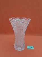 Bleikristall-Vase mit Sternenschliff