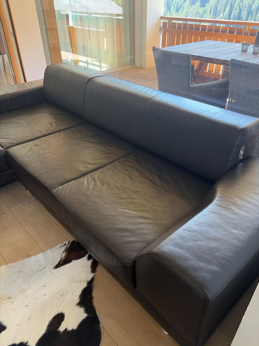 Divani: Ecksofa Leder dunkelbraun gute Zustand – Usato da Arosa venduto da Val7050 1