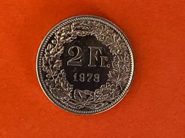 2 Franken 1978 stgl *nigelnagelneu!* unzirkuliert