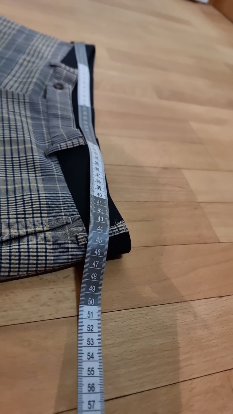 Walbusch Pantaloni: Walbusch Herrenhose kariert Gr. 52 Extraglatt – Usato da Wald ZH venduto da CapLux 6