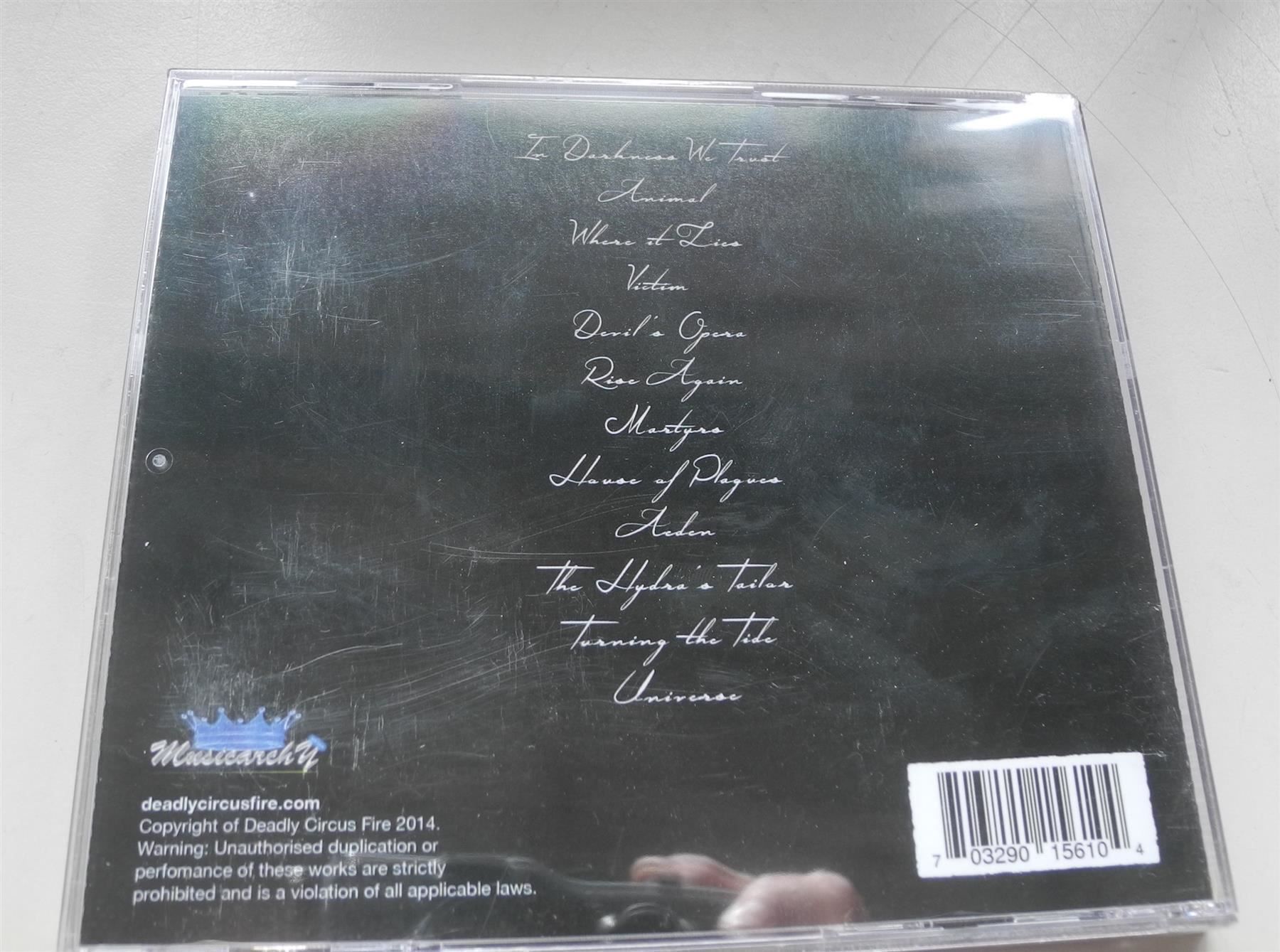 CD: CD Deadly Circus Fire, Nr. Q33 – Nuovo e nell'imballaggio originale da Kottwil venduto da Crazyrolf 1