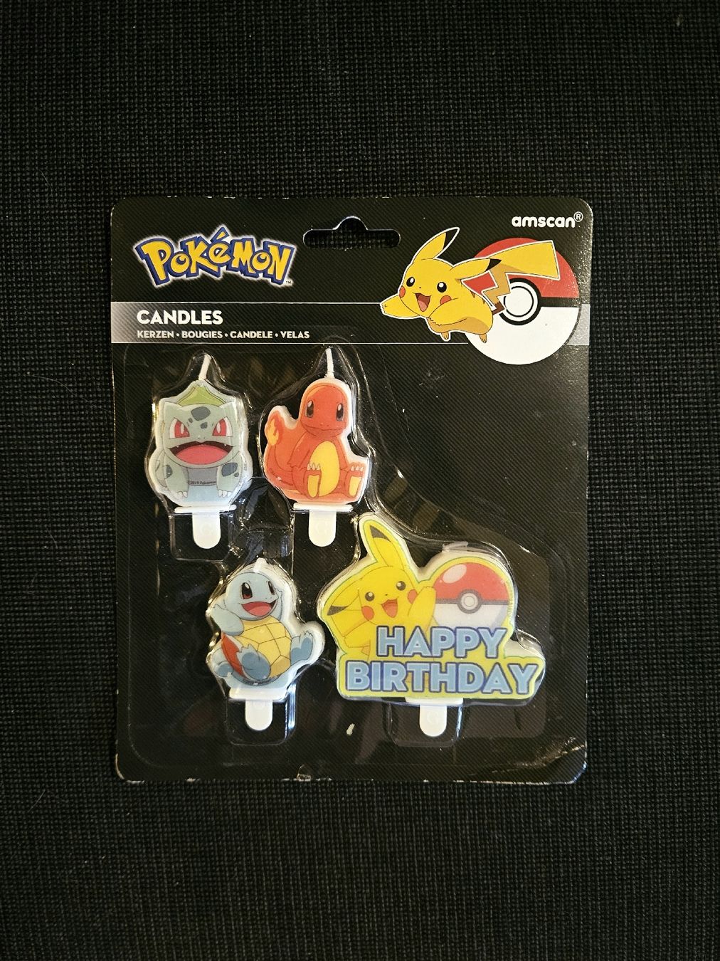 Candele: Bougies Pokémon anniversaire – Nuovo e nell'imballaggio originale da Ecoteaux venduto da floom
