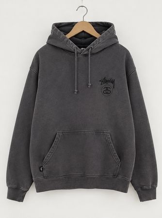 Stüssy "Stock Link" Hoodie - Graphite