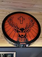 Original Jägermeister LED Leuchtschild / Neon-Schild
