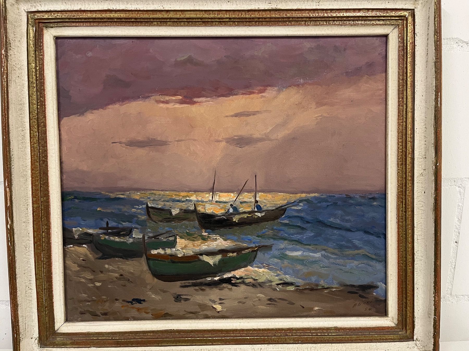 Dipinti: Ebner 1954 Original Gemälde – Usato da Basel venduto da PAUL_ART