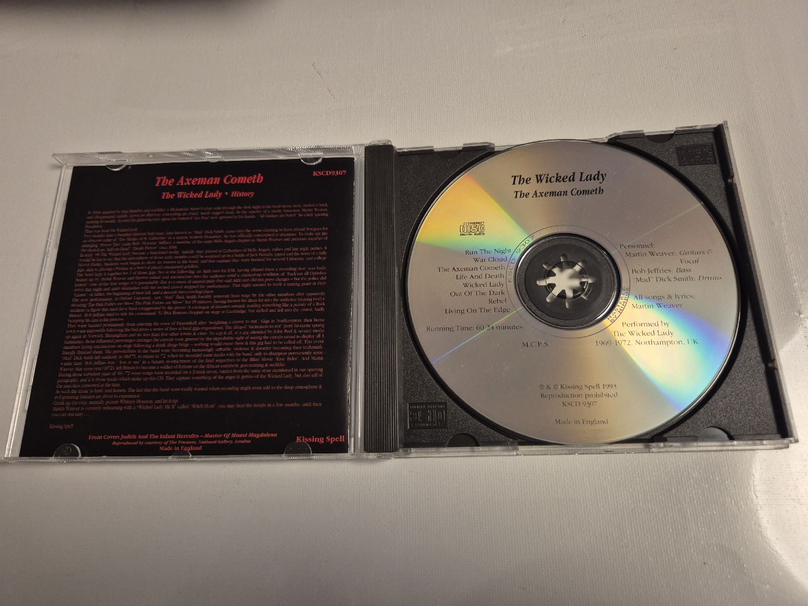 CD: The Wicked Lady -  The Axeman Cometh - CD – Nuovo (secondo la descrizione) da Uster venduto da newwave0 2