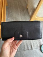 Portefeuille Longchamp cuir noir bon état