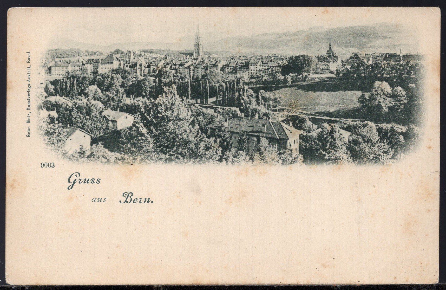 Ansichtskarten: Gruss  aus  Bern – Gebraucht aus Aarau von kufi44