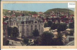 St. Gallen - Tonhalle - Litho