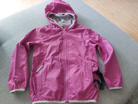 Regatta Regenjacke pink mit Kapuze , Gr.128