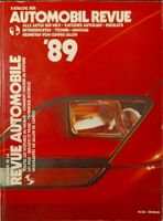 Katalog der Automobil Revue 1989