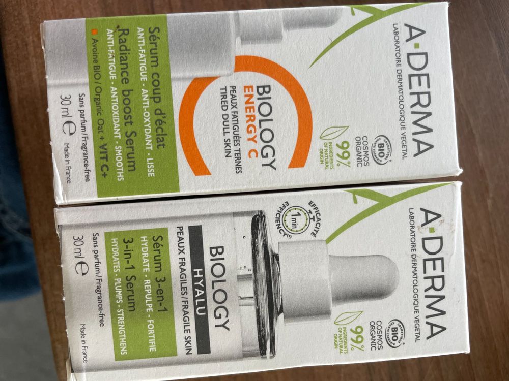 Derma Cura del viso: A-DERMA Biology Serum Set – 2x 30 ml – NEU – Nuovo e nell'imballaggio originale da Gurmels venduto da Swisspod