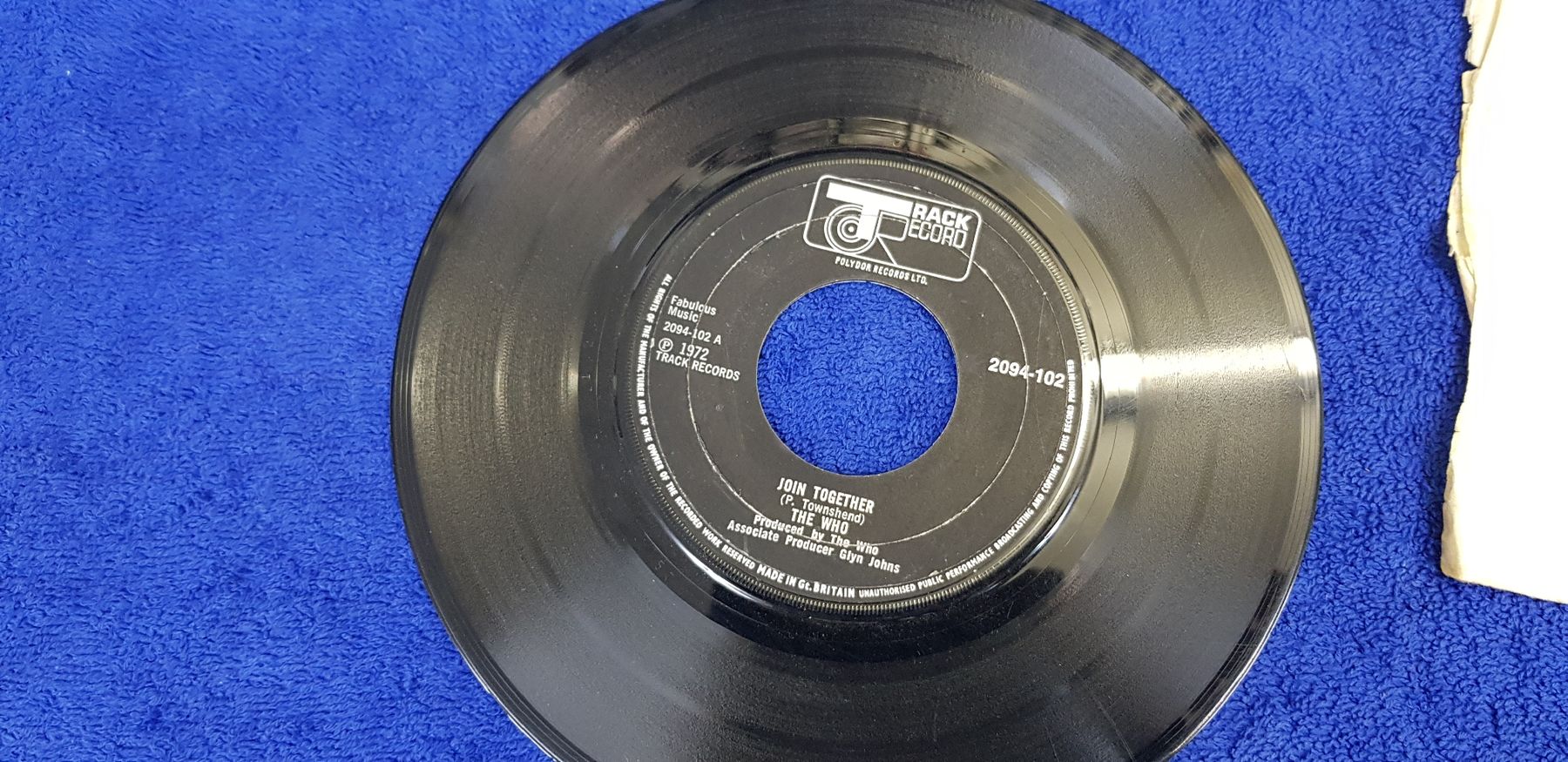 Schallplatten: The Who - Join Together, 7" Single Vinyl – Gebraucht aus Oberwil b. Zug von Gto469 1