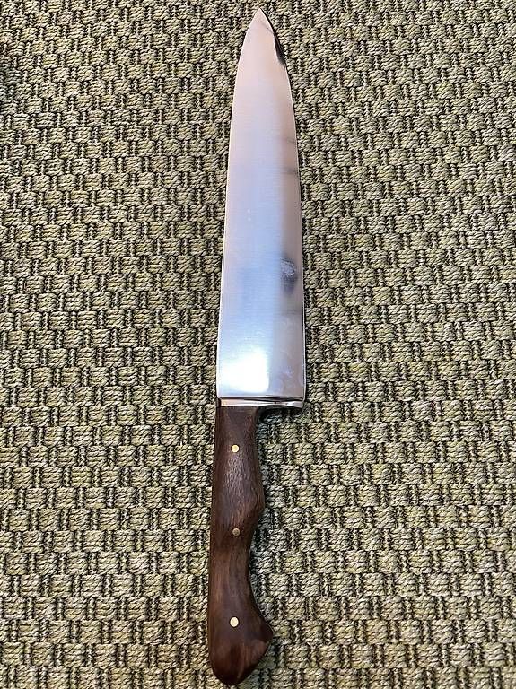 Coltelli da cucina: Kochmesser / Schlagmesser F. Dick mit Nussbaum Griff – Usato da Winkel venduto da MSalihu