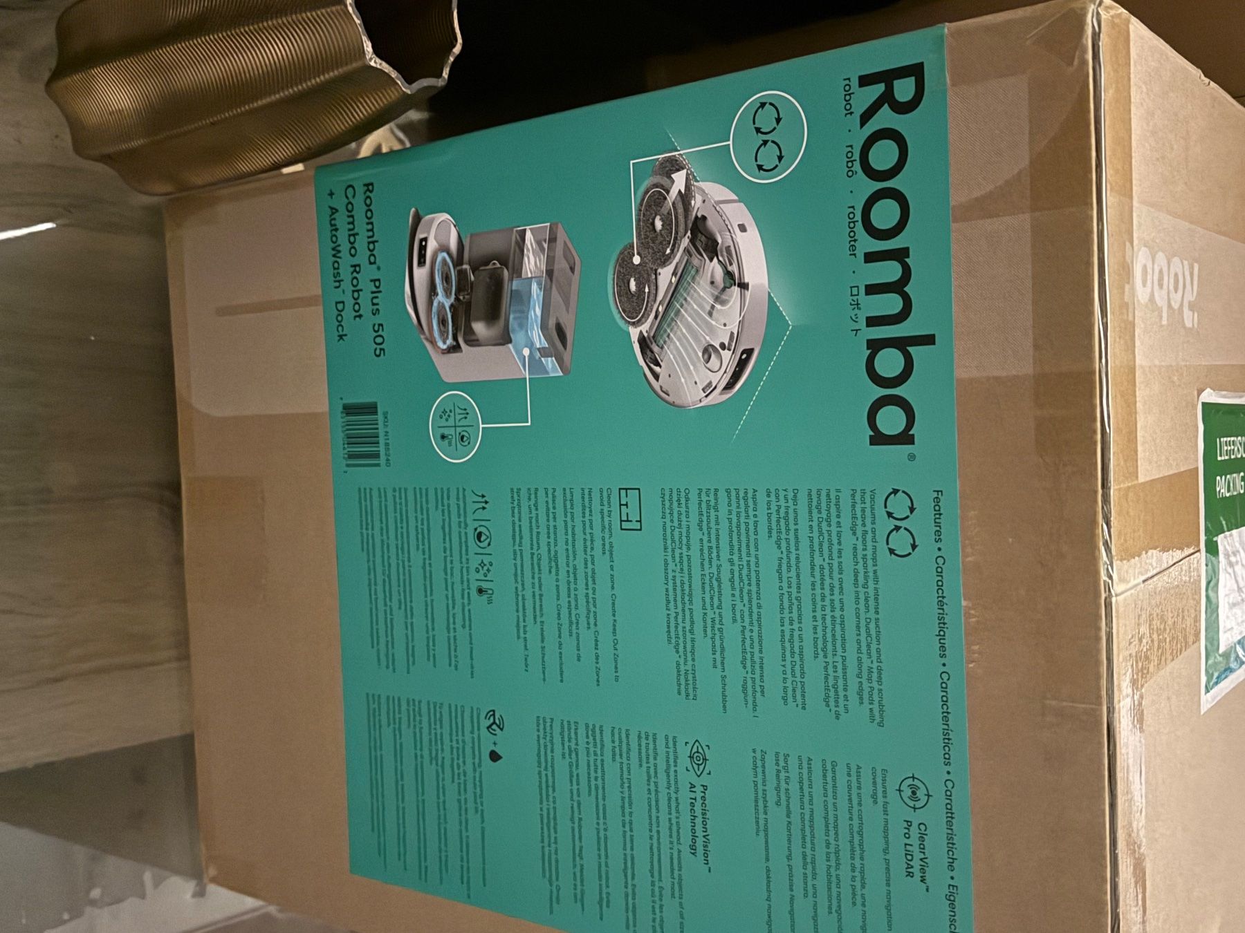Aspirapolveri & Accessori: Roomba Combo Plus 505 - Saugroboter mit Wischfunktion! – Usato da Schmitten FR venduto da leu_psw5 1