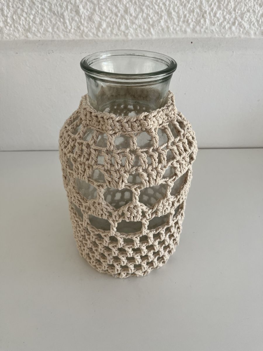 Vasi & Recipienti: Windlicht / Vase / Makramee – Usato da Wetzikon ZH venduto da seli03 1