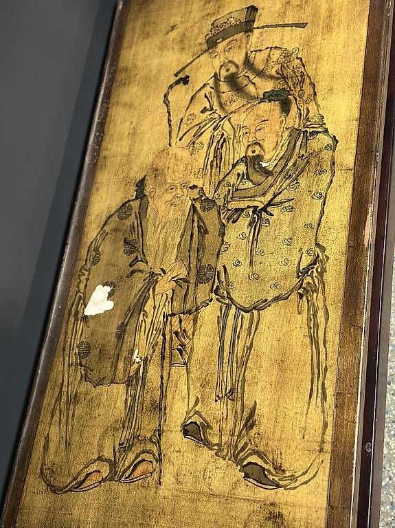 Tavoli: Asiatischer Couchtisch mit Kunstmotiv – Usato da Basel venduto da ele_pc7g 4