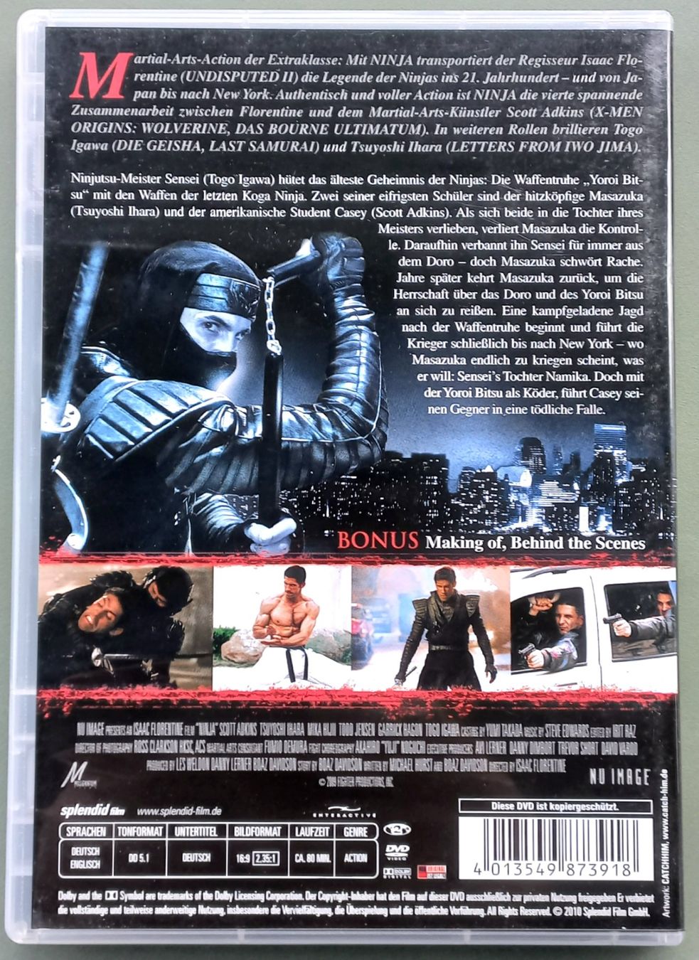 Tutti i DVDs: DVD D/E - Ninaj - Revenge will rise – Usato da Niederuzwil venduto da lubimaja 2