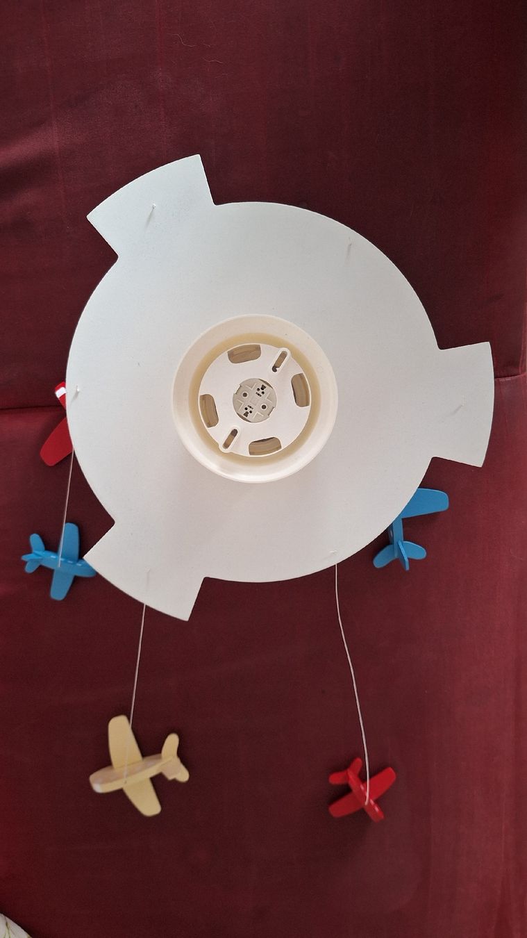 Lampadari & plafoniere: Kinderlampe mit bunten Flieger – Usato da Fehraltorf venduto da socke74 1