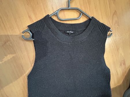 Pullunder in anthrazit -  Nulu new look, Grösse S
