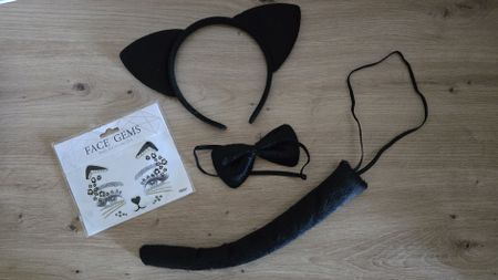 KATZEN Outfit - Fasnacht, Halloween 🎭🐈‍⬛️ Accessoire
