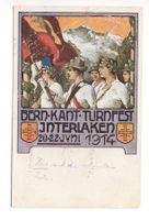 LITHO Interlaken Kant. Turnfest 1914